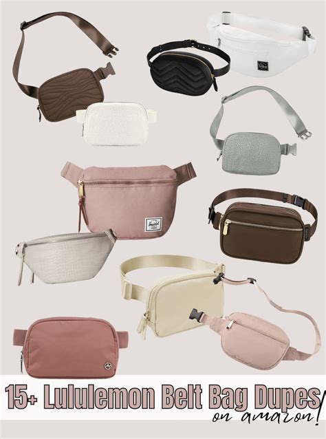 lulu belt bag dupe|dupe lululemon belt bag.